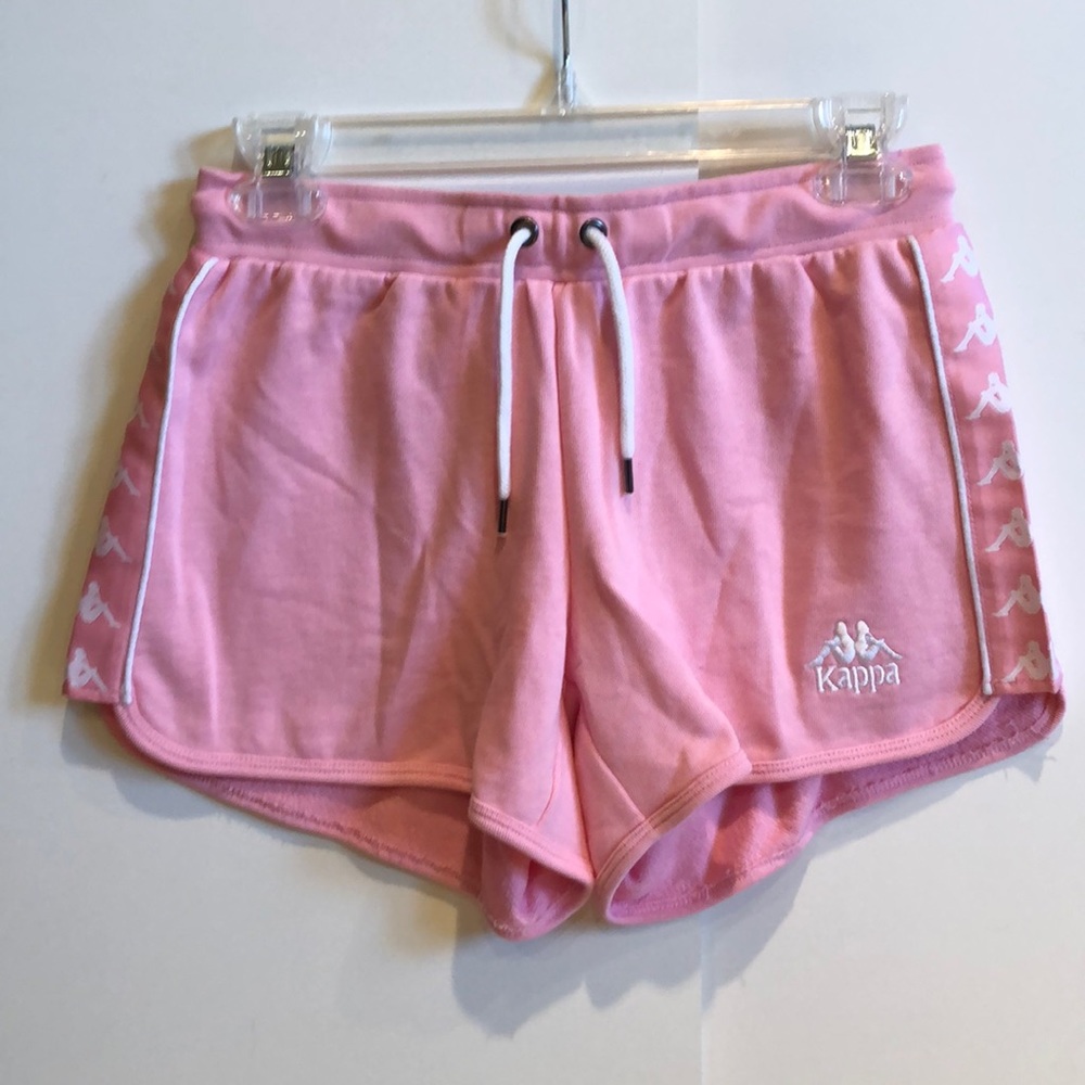 Pink kappa shorts